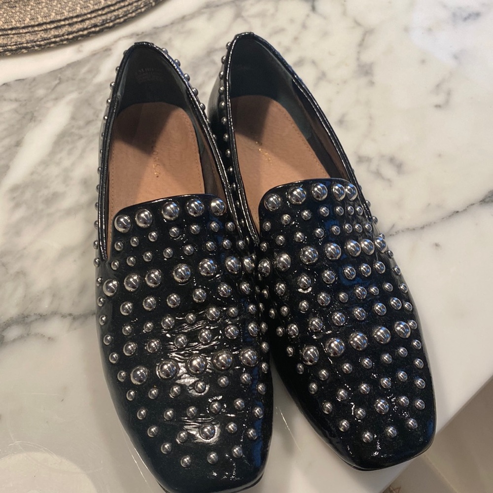 Black Halogen Loafers